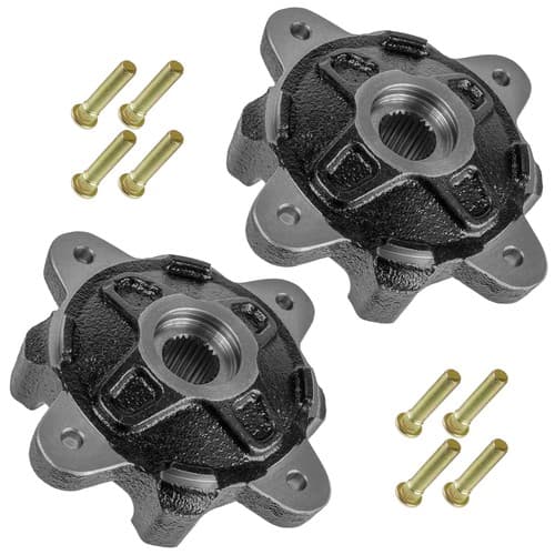 Caltric 5137659-067 5137659067 / 7517871 Front Wheel Hub w/ Bolts for Polaris
