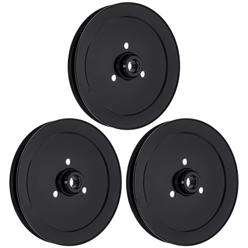 8TEN Spindle Pulley for Exmark Lazer Z E S X-Series 72-Inch 116-1377 3 Pack