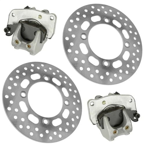 For Suzuki King Quad 500 Front Brake Caliper w/ Disc Left Right LT-A500X 2011-18