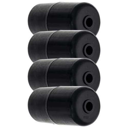 8TEN Deck Anti-Scalp Roller Replacement For Grasshopper 603725 4 Pack