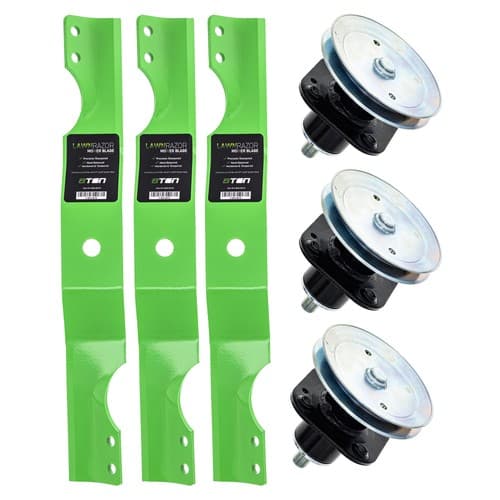 8TEN Blade Spindle Kit for Ariens Gravely Zoom ZT 50 51519500 03971900 50-Inch