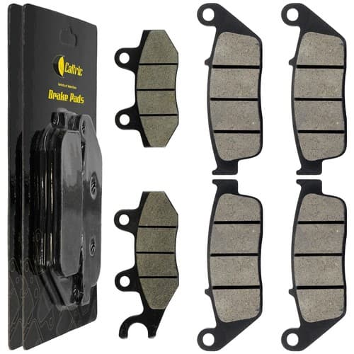 Caltric Front and Rear Brake Pads for Triumph Bonneville 2016-2019