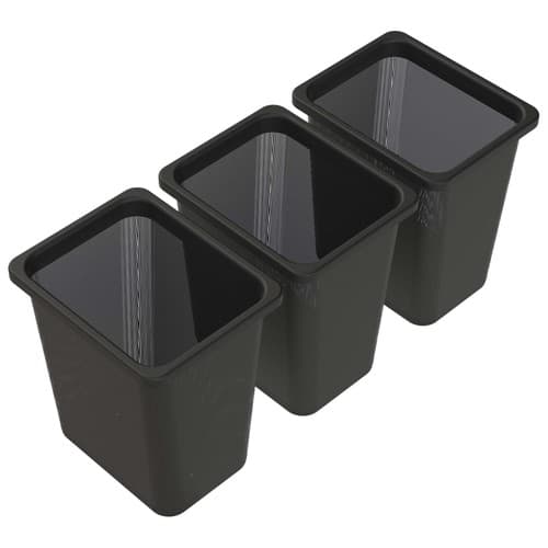 8TEN Grass Bag for Cub Cadet MTD Troy Bilt 964-05104 RZT Twin Bagger 3 Pack