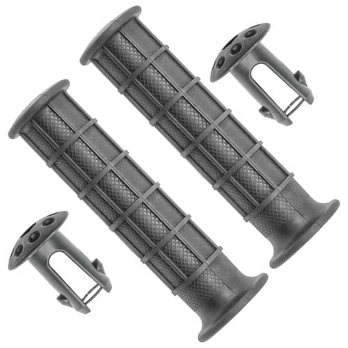 Handlebar Grip w/Grip End For Honda Recon 250 TRX250 08-2009 2011-2014 2016-2020