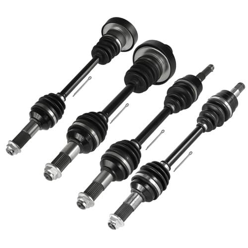 Front & Rear Complete Axles For Yamaha Grizzly 660 YFM660F 2003-08  Left & Right