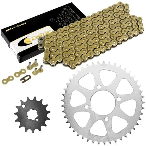 Drive Chain & Sprocket Kit for Kawasaki KZ400 KZ 400 KZ-400 1974-1980