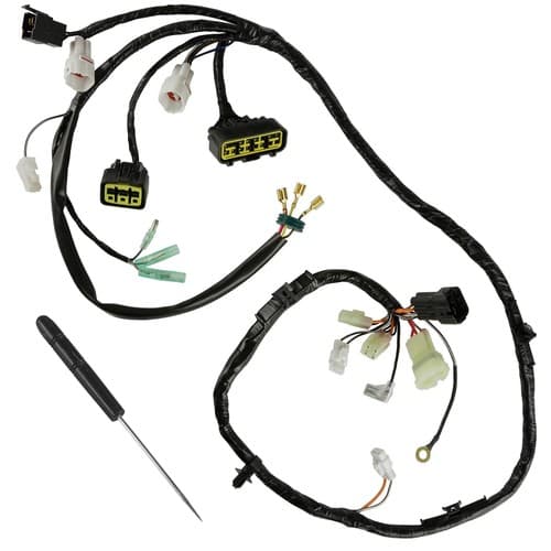 Caltric Wiring Harness For Suzuki QuadSport LTZ400 2004 ATV