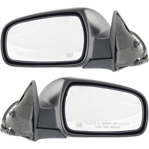 Power Mirror Set For 1996-99 Nissan Maxima Heated Manual Folding Paintable