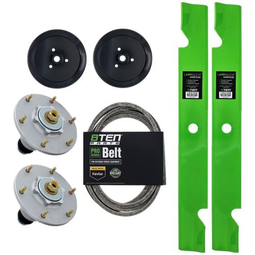 8TEN Blade Spindle Belt Kit for Exmark Radius E S Series 48-Inch 103-6404-S