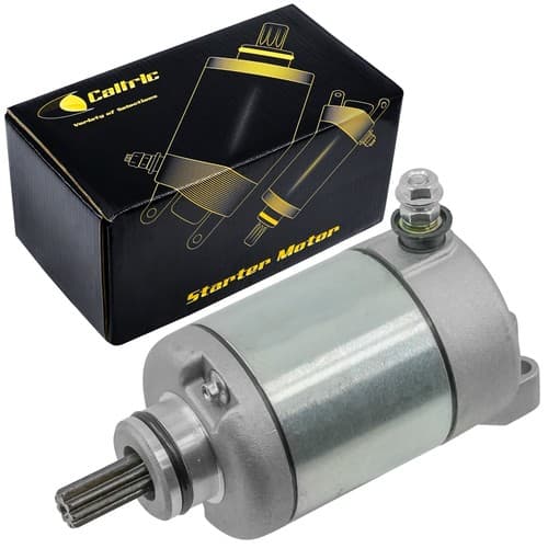 Caltric Starter Motor For Yamaha YZF R6 2006-2025 Motorcycle CW 12 V
