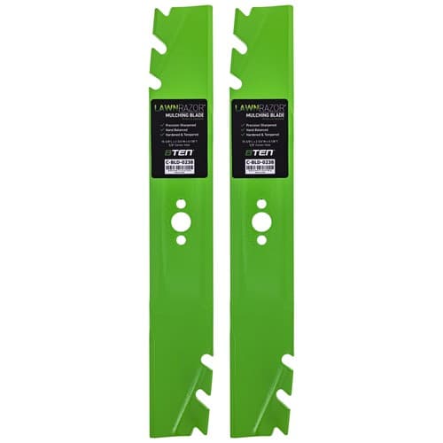 LawnRAZOR Blade Toro TimeMaster 30 Inch Walk Behind 116-6358-03 Toothed 2 Pack