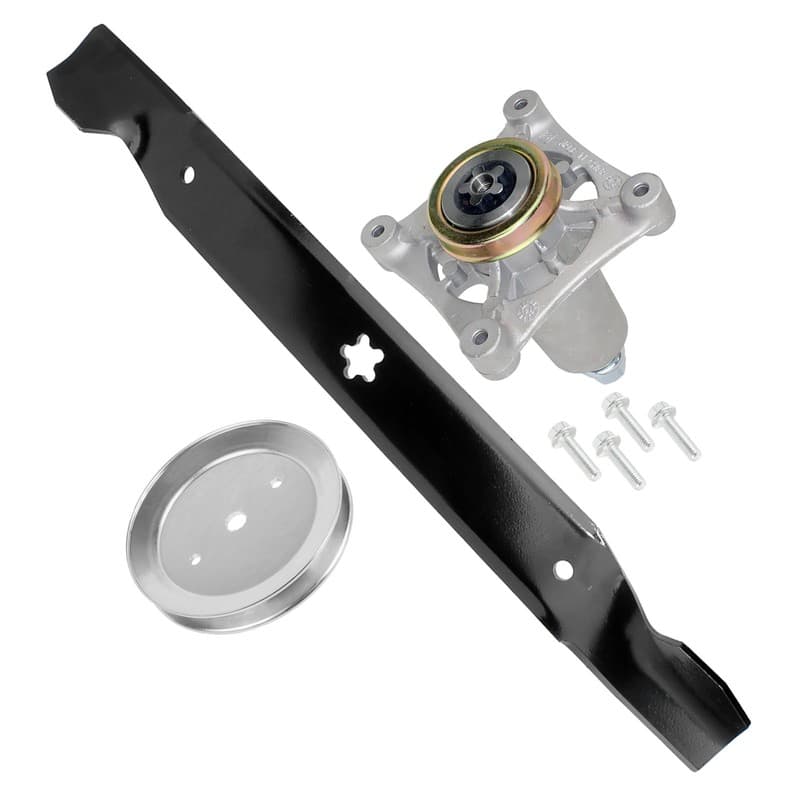 21549017 21546127 54" Deck Spindle with Pulley & Blade For Ariens 936096 936097