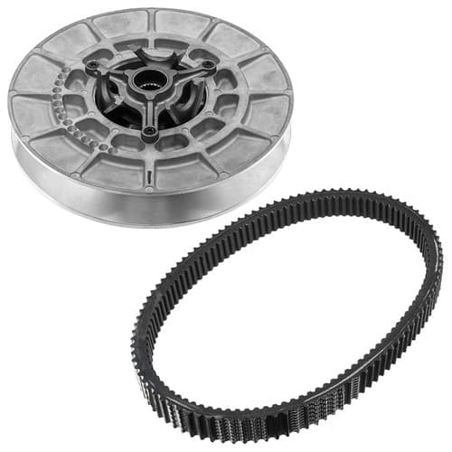 Secondary Clutch & Aramid Belt For Polaris RZR TURBO 4 19 TURBO S 20 1323394