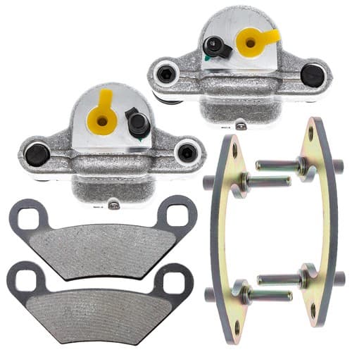 Front Left Right Brake Caliper Pad Set for Polaris Scrambler Sportsman 850