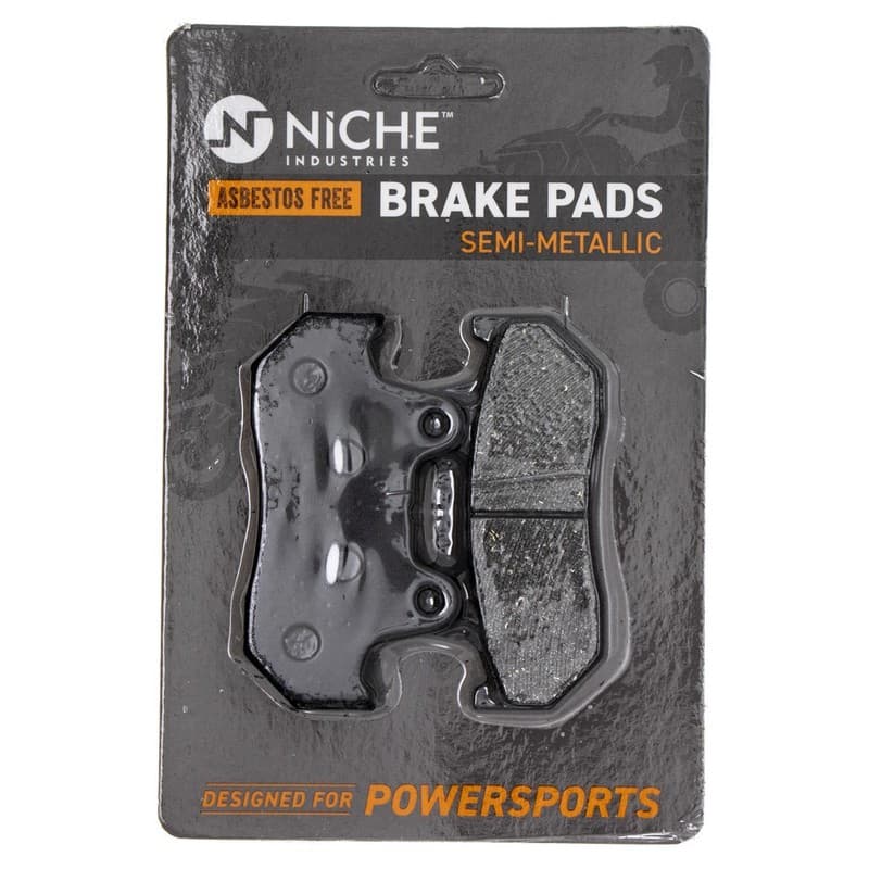 NICHE Brake Pad Set for Honda Goldwing 1500 06435-MT8-405 Rear Semi-Metallic