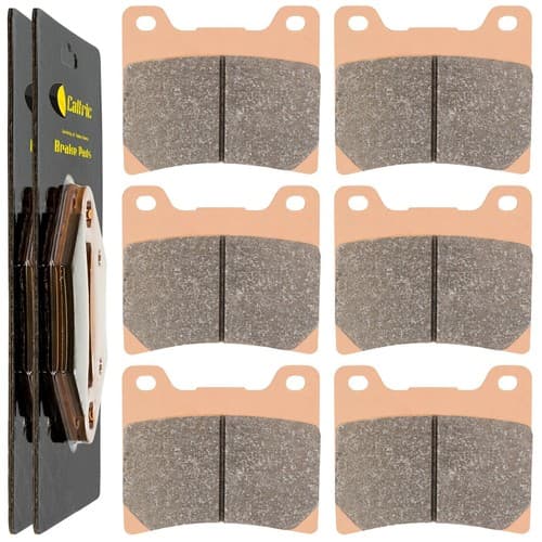 Sintered Front And Rear Brake Pads for Yamaha FJ600 FJ1100 1984 1985
