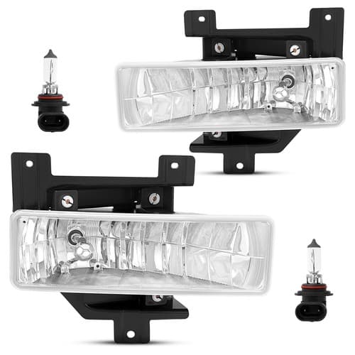 Driver& Passenger Side Fog Lights For Ford F-150 F-250 Expedition 1997 1998