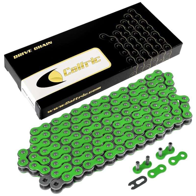 530 X 120 Links Motorcycle Atv Drive Chain 530-Pitch 120-Links Green