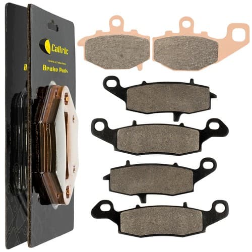 Front And Rear Brake Pads for Kawasaki EX650 Ninja 650R 2009 2010 2011