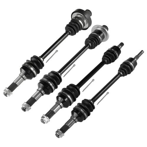 Front & Rear Complete Axles For Yamaha Rhino 660 YXR660F 2006-2007 Left & Right