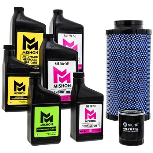MISHON Full Service Engine Oil Change Kit for Polaris RZR XP 1000 UTV 2014-2023