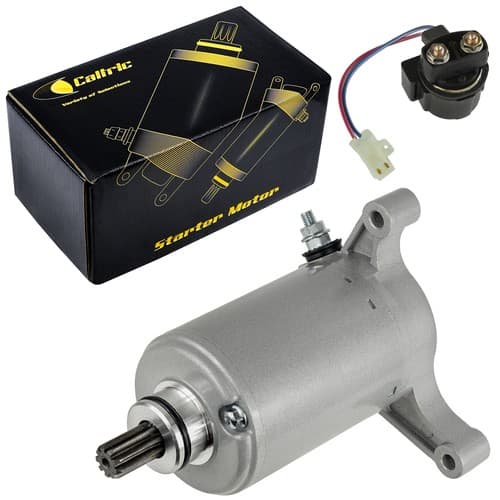 Starter & Relay Solenoid for Yamaha Moto-4 350 YFM350 1987-1995 Atv