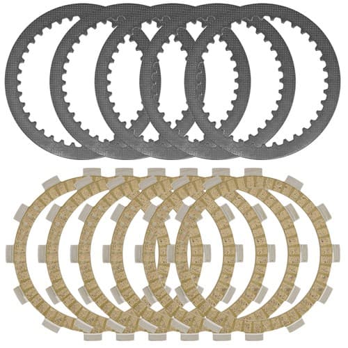 Caltric Clutch Friction and Steel Plates for Suzuki RM400 1978 1979 1980
