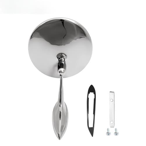 For Chevrolet Impala Nova Chevelle El Camino 63-65 Outside Round Door Mirror