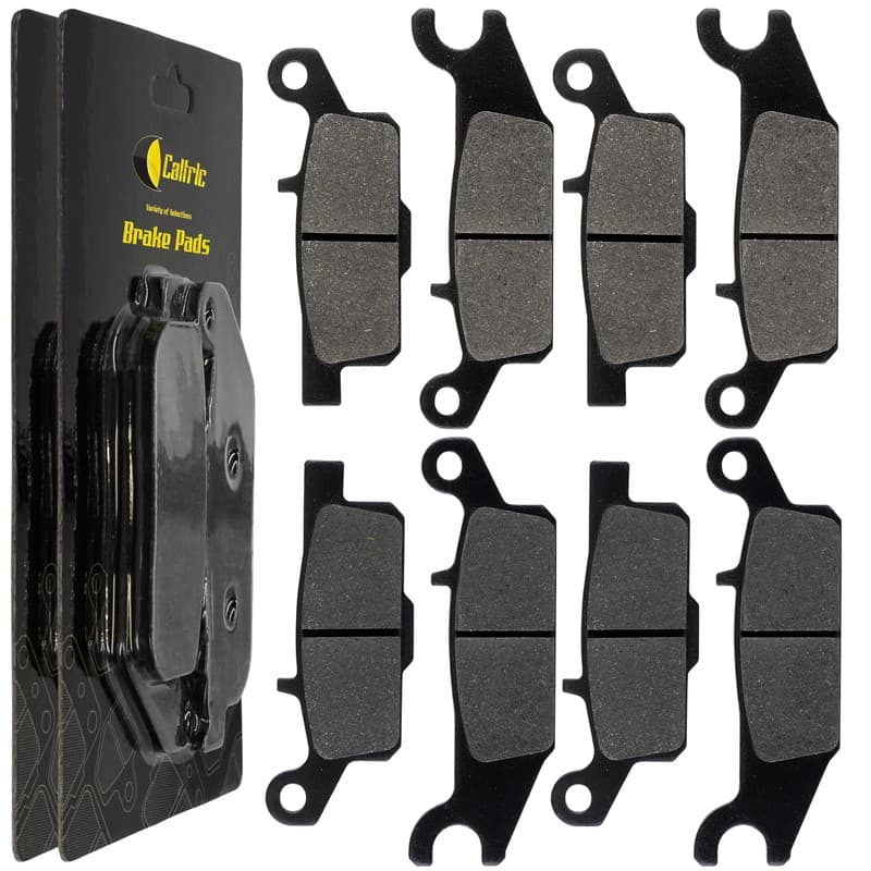 Front & Rear Brake Pads for Yamaha Grizzly 550 4X4 YFM550 2009-2014