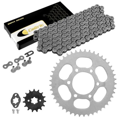 Drive Chain & Sprockets Kit for Yamaha Serow 225 XT225 1992 1993 1994 1995-2007