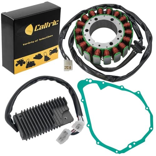 Stator & Regulator Rectifier for Yamaha XVZ1300 Venture Royal 1986-1993 W/Gasket