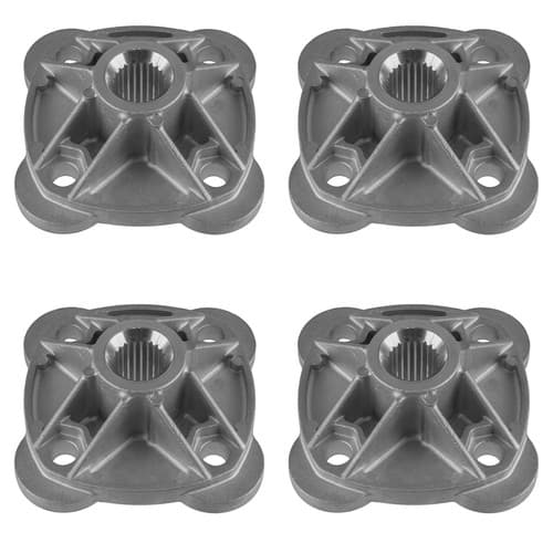 4x Rear & Middle Wheel Hub for Polaris Sportsman 500 2000 2001 2002 2003-2008