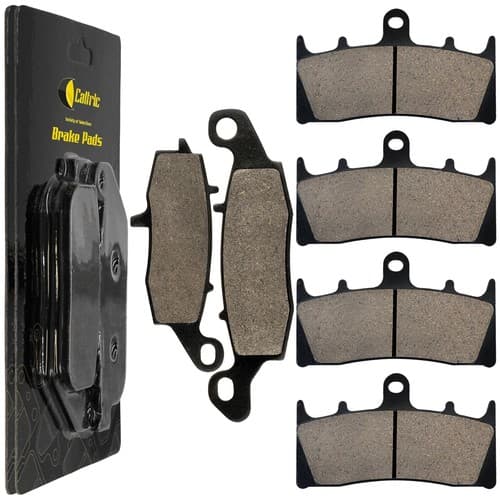 Front & Rear Brake Pads for Kawasaki VN1500 Vulcan 1500 Mean Streak 2002 03 2004