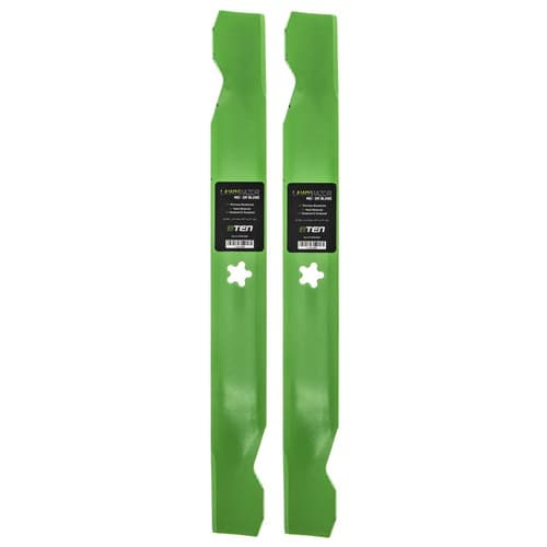 LawnRAZOR Notched High Lift Blade Poulan Pro PP19A42 PP175G42 PB195H42LT 2-Pack