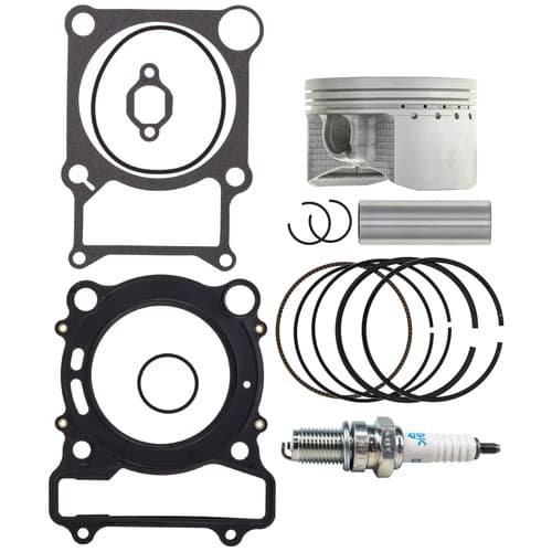 NICHE Piston Gasket Spark Plug Kit for Yamaha Kodiak Grizzly 450 5ND-11631