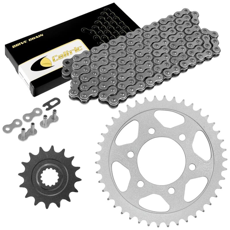 Drive Chain & Sprockets Kit for Kawasaki ZR1000A Z1000 2003 2004 2005 2006
