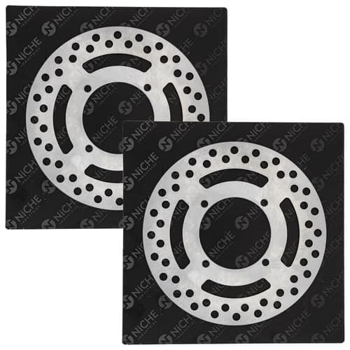 NICHE Front Brake Rotor Set for Polaris ATP 500 Ranger 700 Scrambler 500 5244314