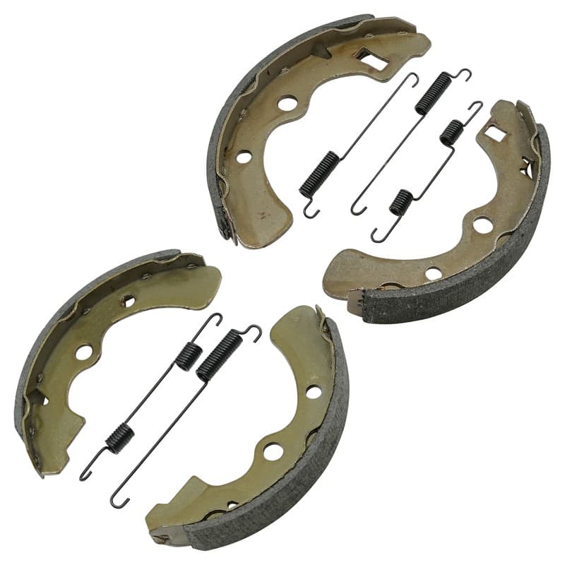 Front Rear Brake Shoes for Kawasaki Mule 2510 KAF620A KAF620 A 4X4 1994-2000