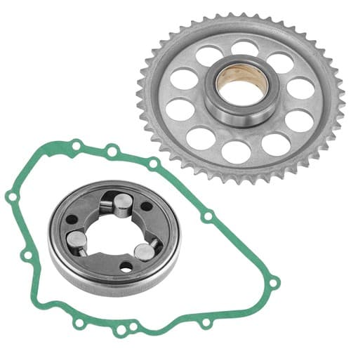 Clutch One Way Bearing Sprocket Gear for Kawasaki Vulcan 500 EN500C Ltd 1996-09