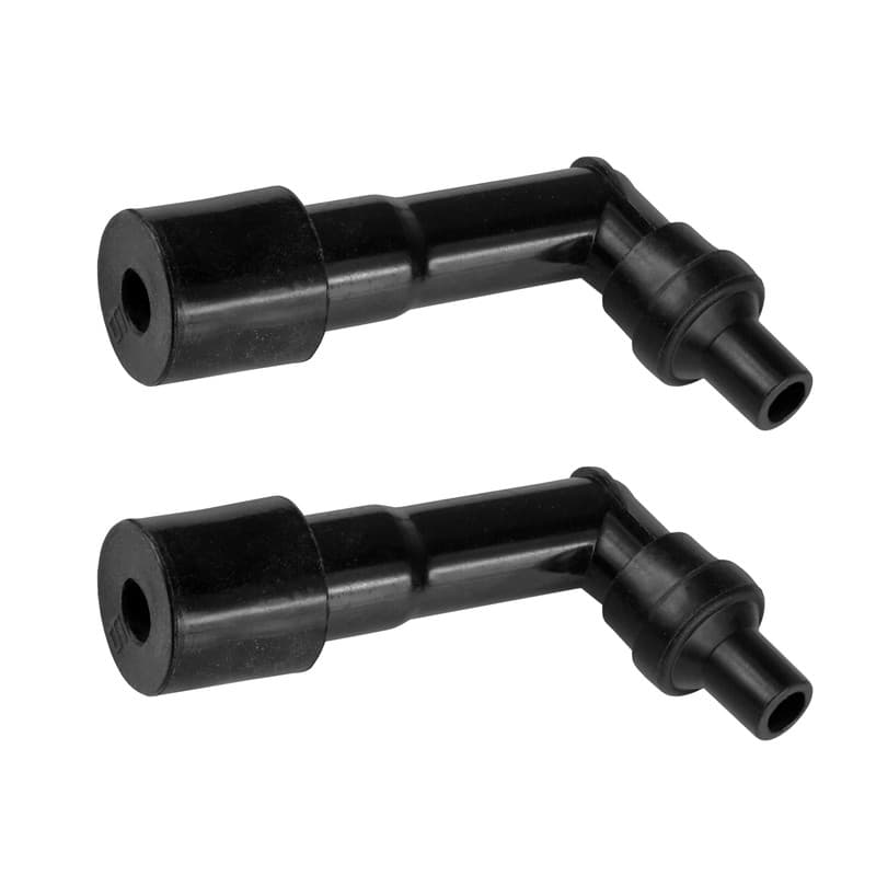 2x Spark Plug Boot Cap 120 Degrees for Kawasaki Vulcan 1600 Nomad 2005-2008