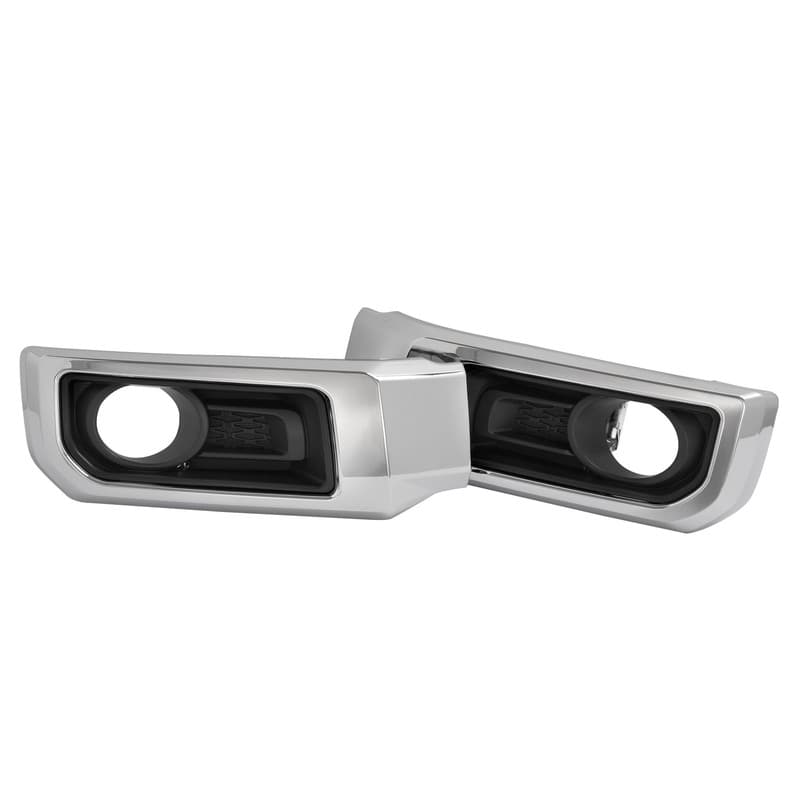 For Toyota 4Runner Limited 2014-2021 2022 2023 Pair Fog Lights Cover Bezel Trim