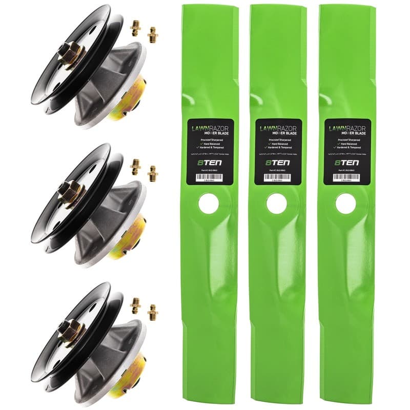 Deck Spindle & Mower Blade Kit for Scotts S2348 S2048