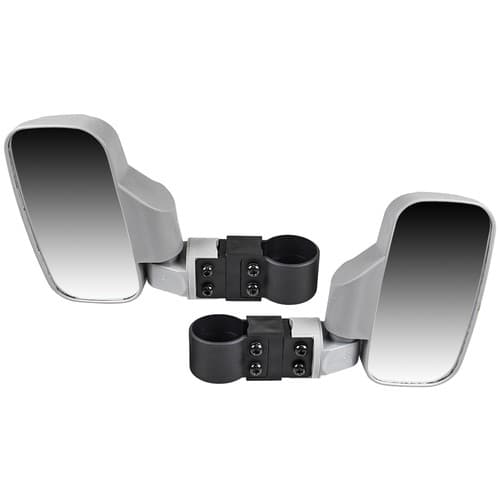 NICHE Side View Mirror Set for Yamaha Wolverine Rhino Viking IV 450 660 700 Grey