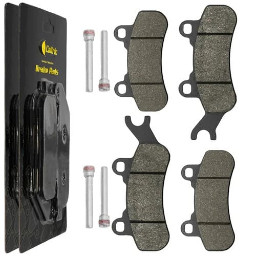 Caltric Front Brake Pads For Can-Am Maverick X3 2017 715900379 Left And Right