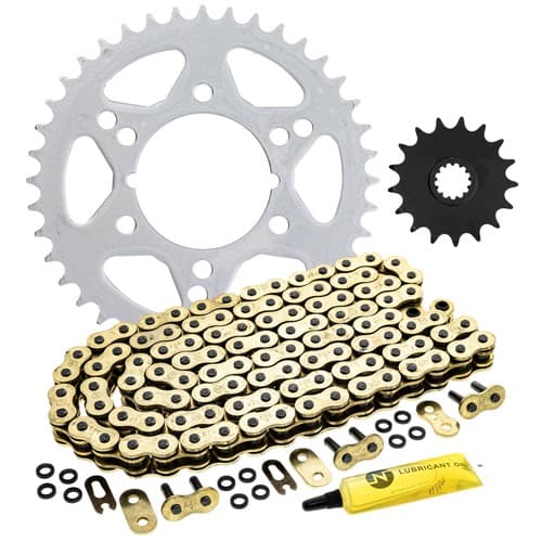 Sprocket Chain Set for Kawasaki Ninja ZX10R 17/40 Tooth 520 X-Ring Front Rear