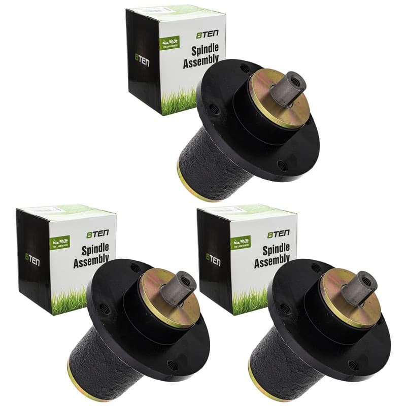 8TEN Deck Spindle for Hustler ATZ Z Super S Super Z X One 604255 607407 3 Pack