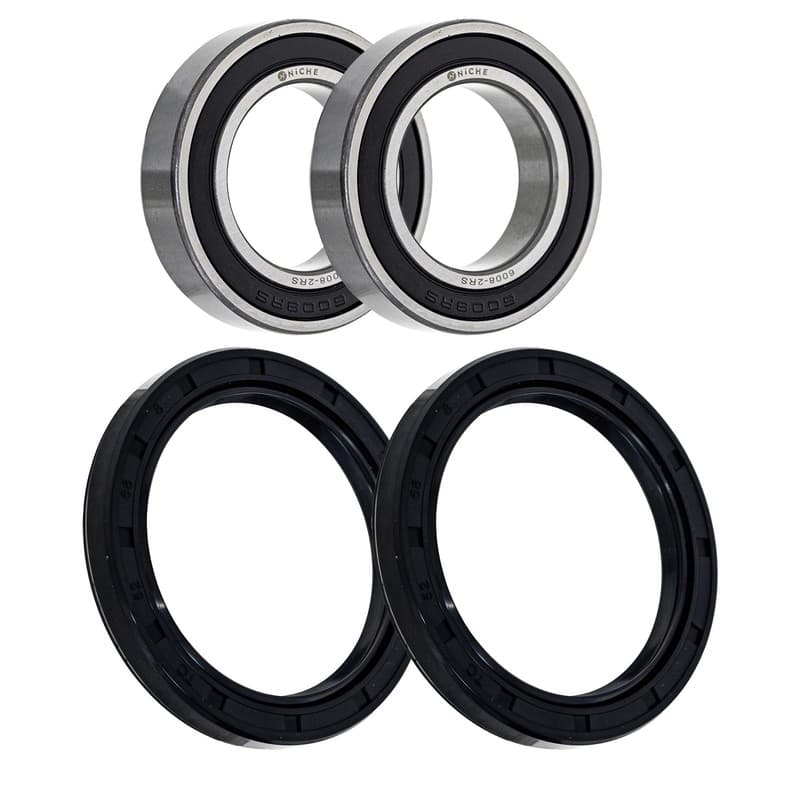NICHE Wheel Bearing Seal Kit for Arctic Cat 250 DVX Kymco Mongoose 300 6008-2RS