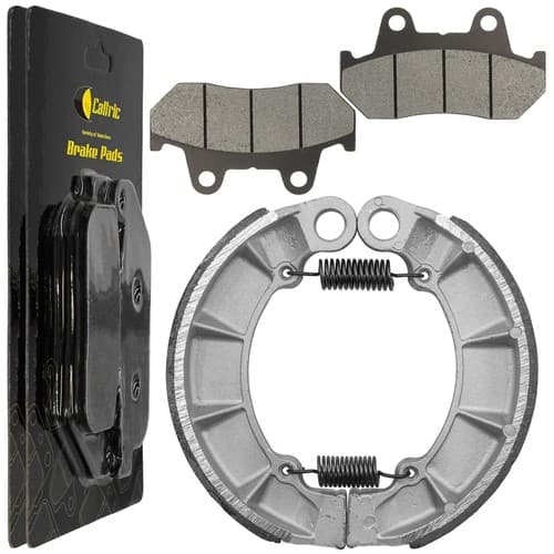 for Honda NV750C Shadow 750 1986 Front Brake Pads & Rear Brake Shoes
