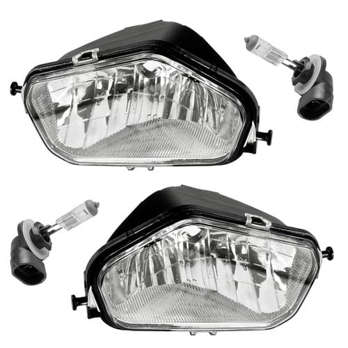 Front Left Right Headlight & Bulb For Polaris Sportsman 400 2011-2014 / SE 2014