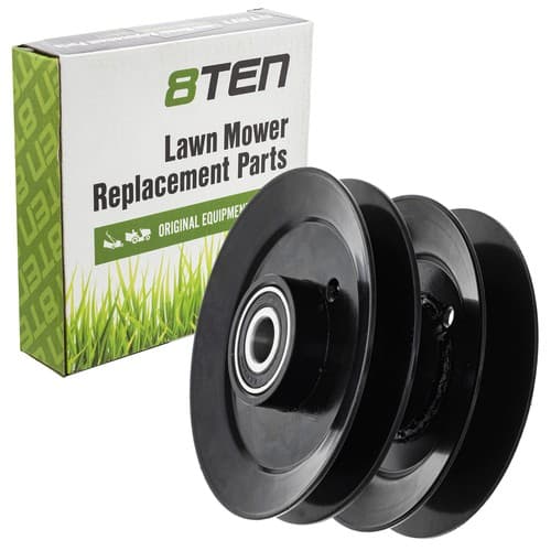 8TEN Deck Spindle Double Pulley for MTD Yard Machine LT16 LT165 LT185 756-0638